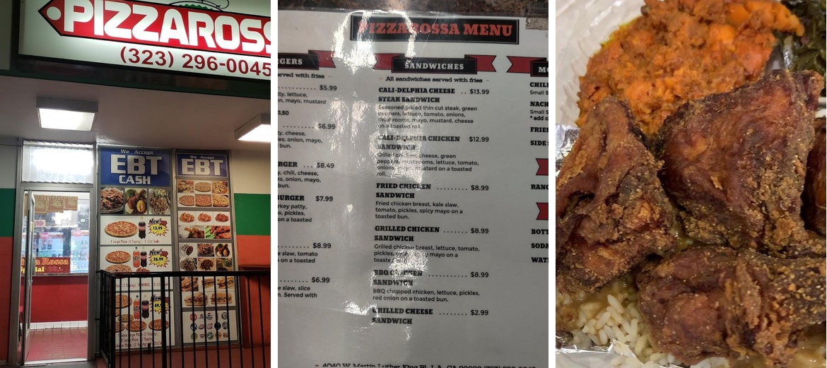 PIZZA ROSSA Menu